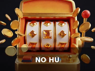 Ảnh danh mục Nổ Hũ MM88 với máy slot machine phát sáng và các biểu tượng trái cây rực rỡ